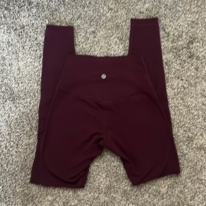 Lululemon align dark adobe leggings